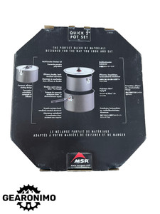 MSR Quick 2 Pot Set