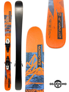 Salomon QST Spark JR Ski with Salomon L5 Binding - Multiple Sizes Available