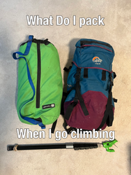 What I Bring Sport Climbing (post 10)
