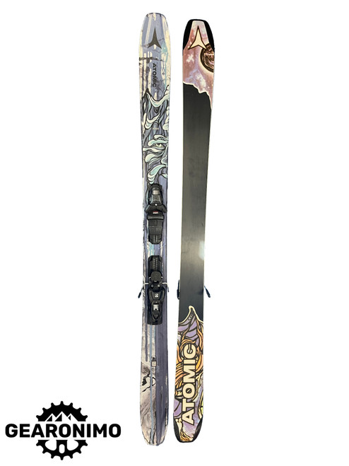Atomic Bent Chetler 100 (2024) With Salomon M11 Grip Walk Bindings -172