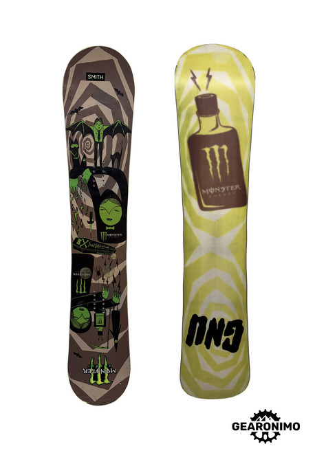 GNU Danny Kass Vertighoul Monster Snowboard - 155cm