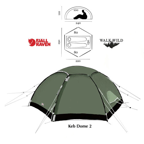 Fjällräven Ken Dome 2 Tent