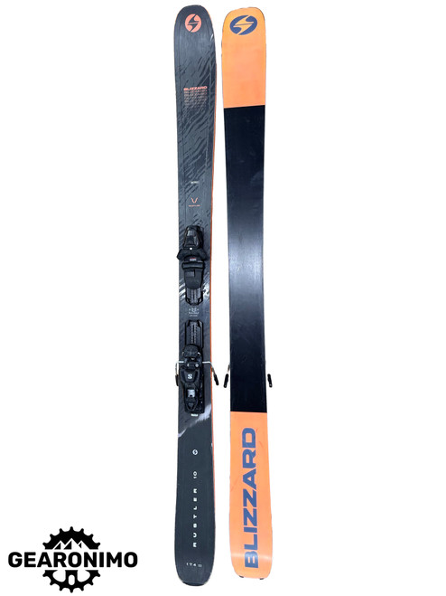 Blizzard Rustler 10 with Salomon M11 Bindings -174cm