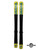 K2 Mind Bender 98ti Skis With Look SPX 12 Bindings - 154cm