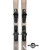 Salomon QST 85 Skis with Salomon M11 Bindings - 185cm