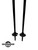 Leki Force Ski Pole Black - 135cm