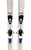 Black Diamond Backcountry Skis With Eagle 12 Frame Bindings - 175cm