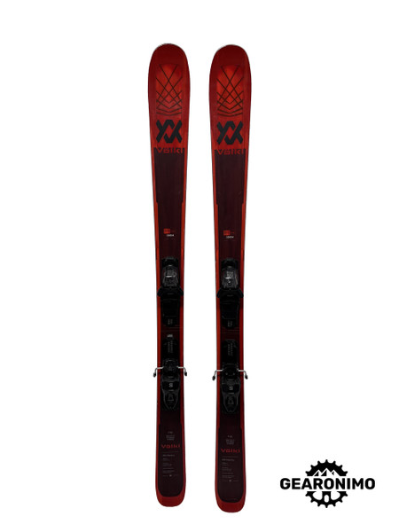 Volkl M6 Mantra  96 Skis With Salomon M11 Bindings - 163cm