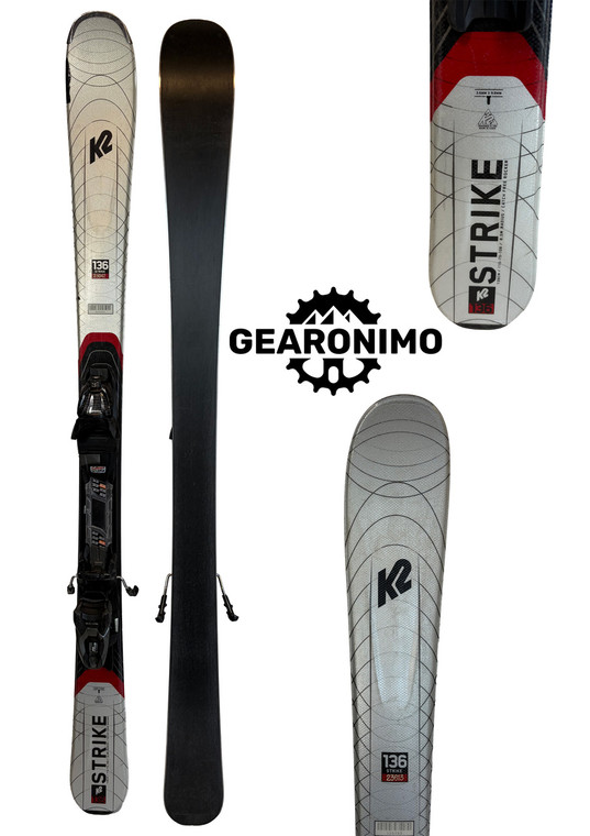 K2 AMP Strike 75 Skis with Marker M2 10 Bindings  - Multiple Sizes available