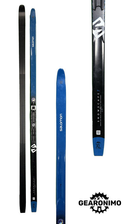 Salomon Snowscape 7 XL Cross Country Skis with Salomon Prolink Bindings - 193cm