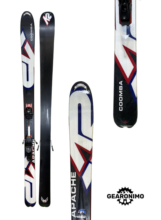 K2 Coomba Apache Skis With Diamir PTC Freeride Pluse Frame bindings - 188cm