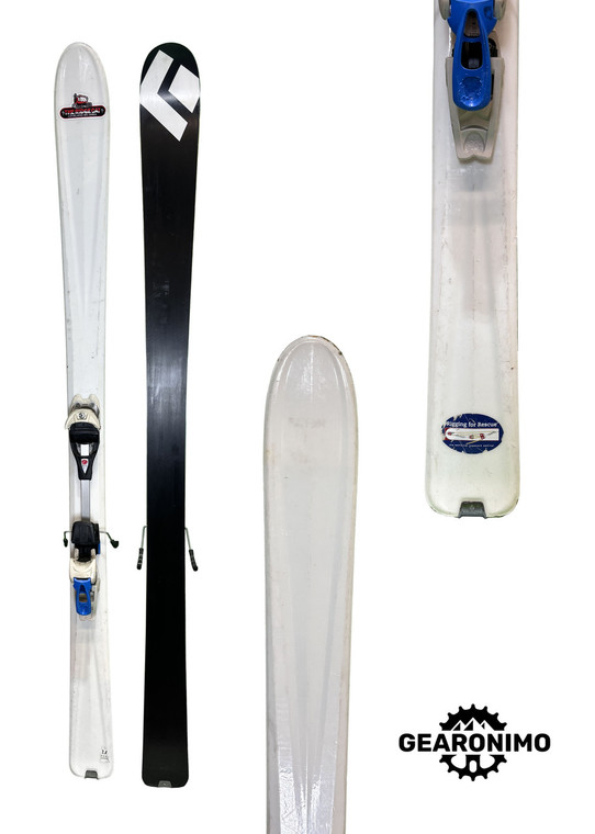 Black Diamond Backcountry Skis With Eagle 12 Frame Bindings - 175cm