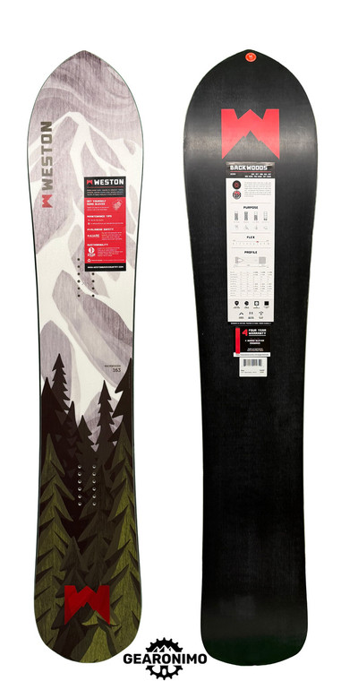 Weston Backwoods Snowboard - 163cm
