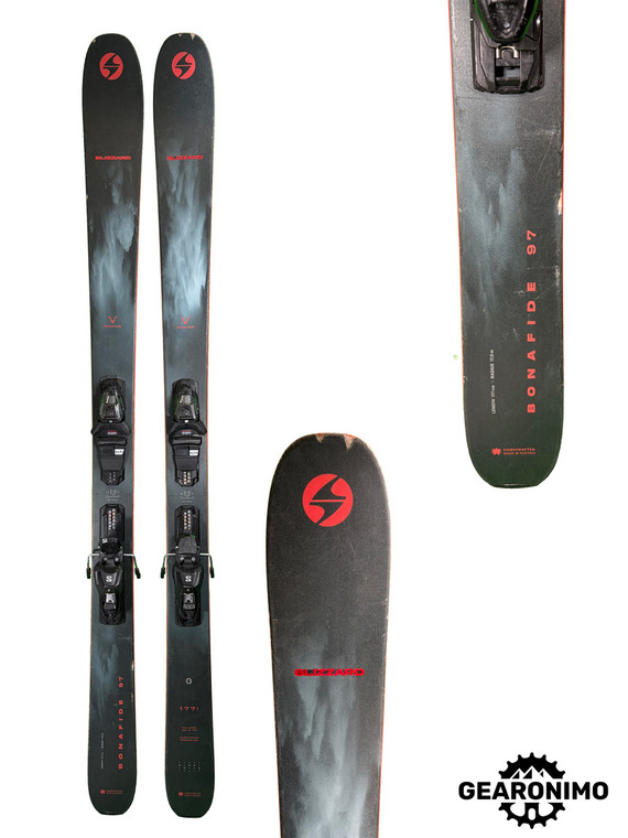 Blizzard Bonafide Ski (2025) With Salomon M 11 Bindings - 177 (A)