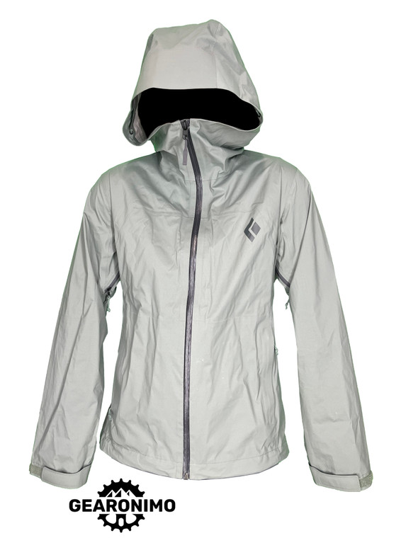 Black Diamond StormLine Stretch Rain Shell Womans Med