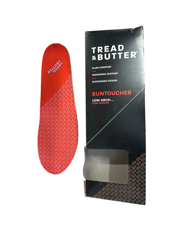 Tread & Butter Suntoucher Low arch cork insoles