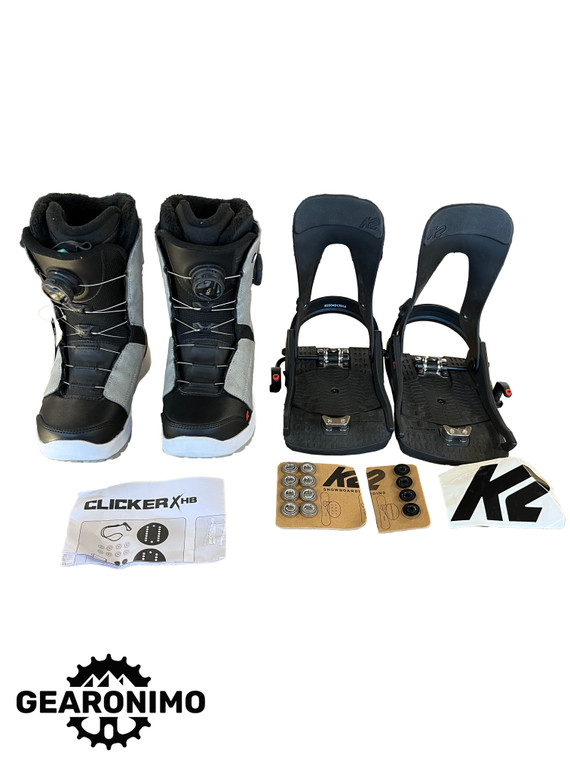 K2 Clicker Boots and Bindings (Wms 6)