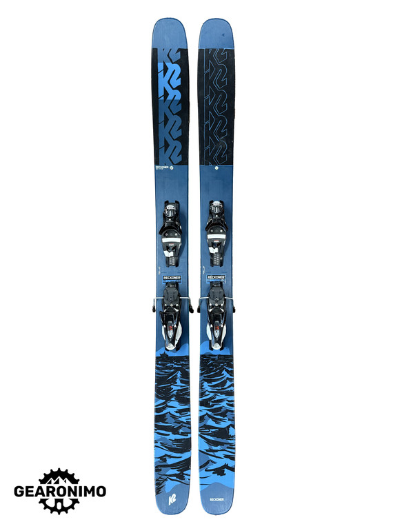 K2 Reckoner 122 w/t Look SPX 12 Bindings -177cm