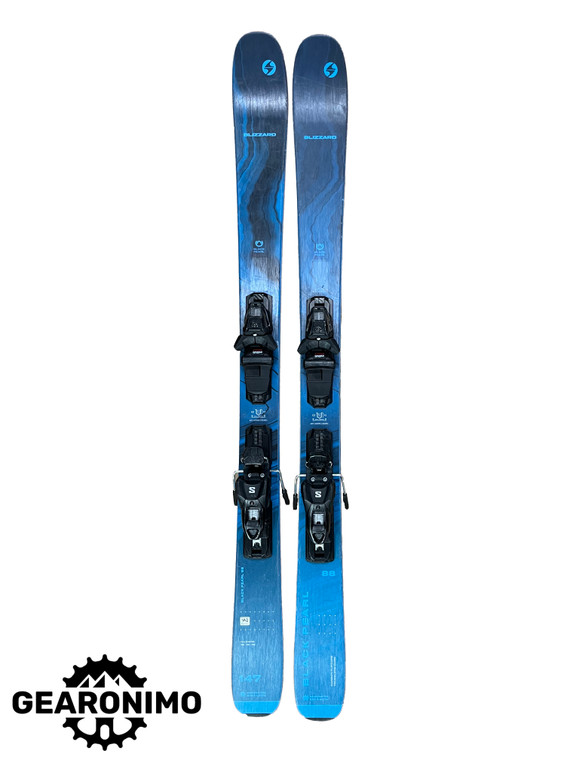 Blizzard Black Pearl 88 147cm with Salomon M10 Bindings