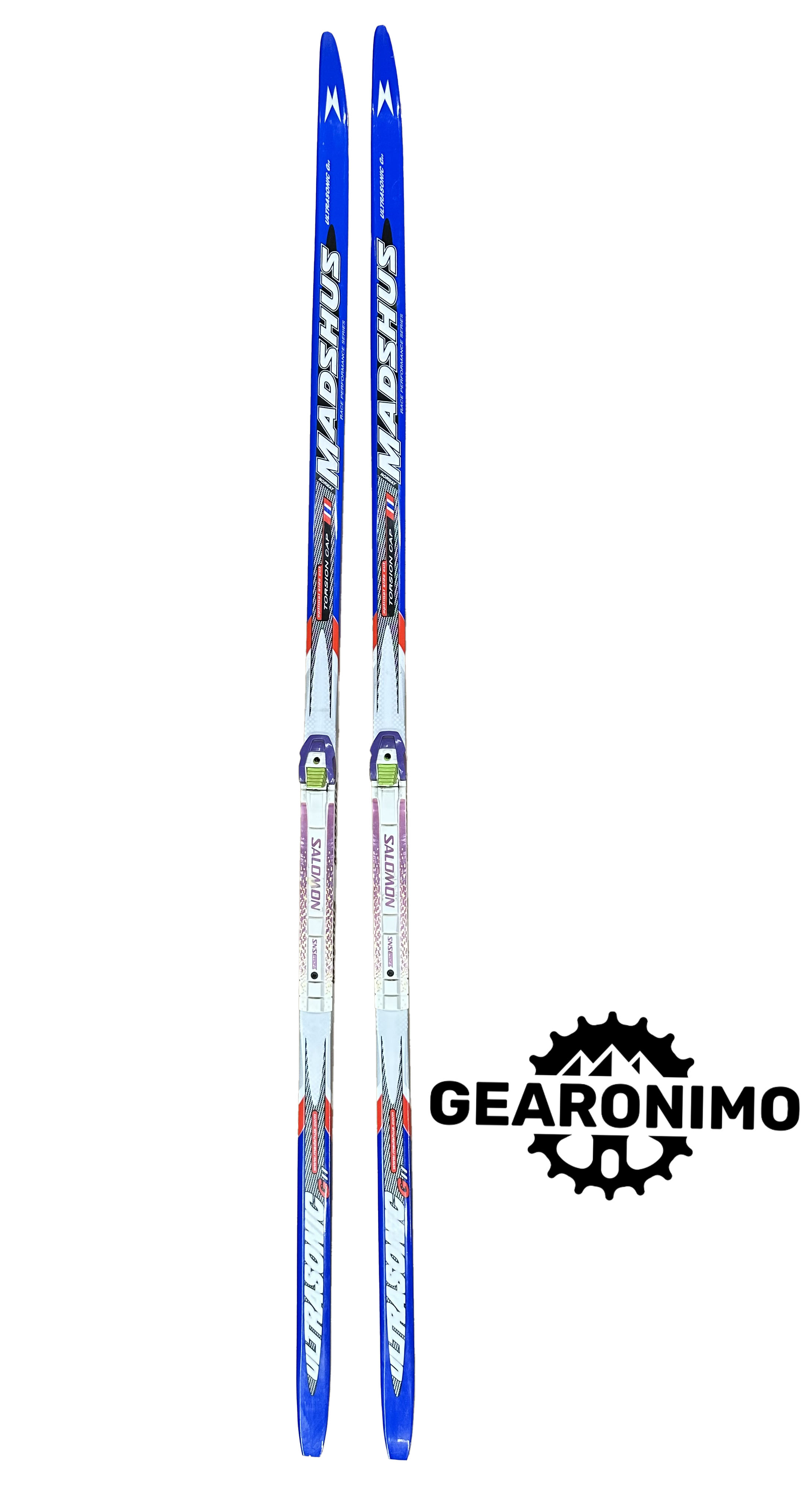 Madshus Ultrasonic G11 Cross Country Ski With Salomon SNS Bindings - 180 cm