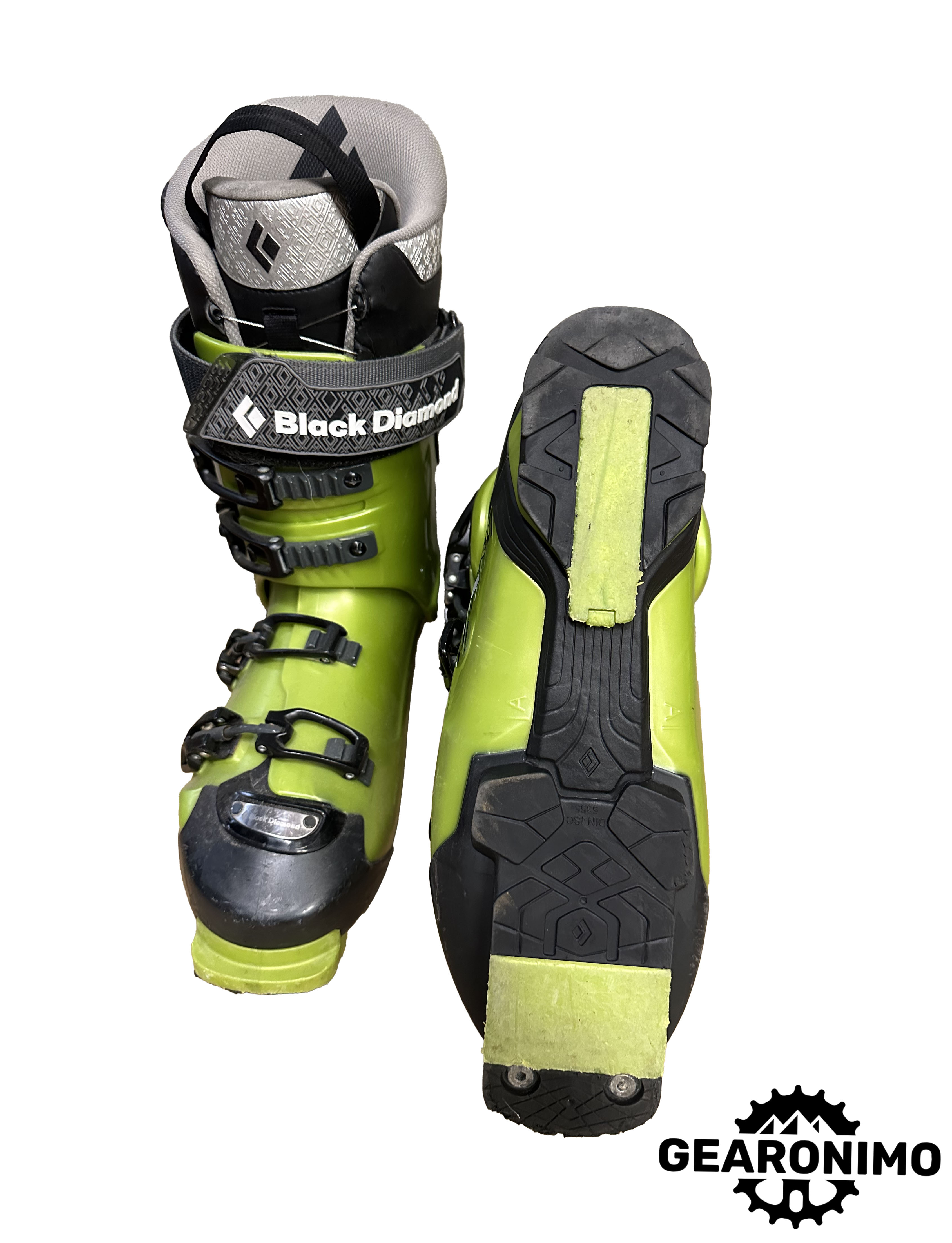 Black Diamond Factor 110 ski boots - sz 10 Mens
