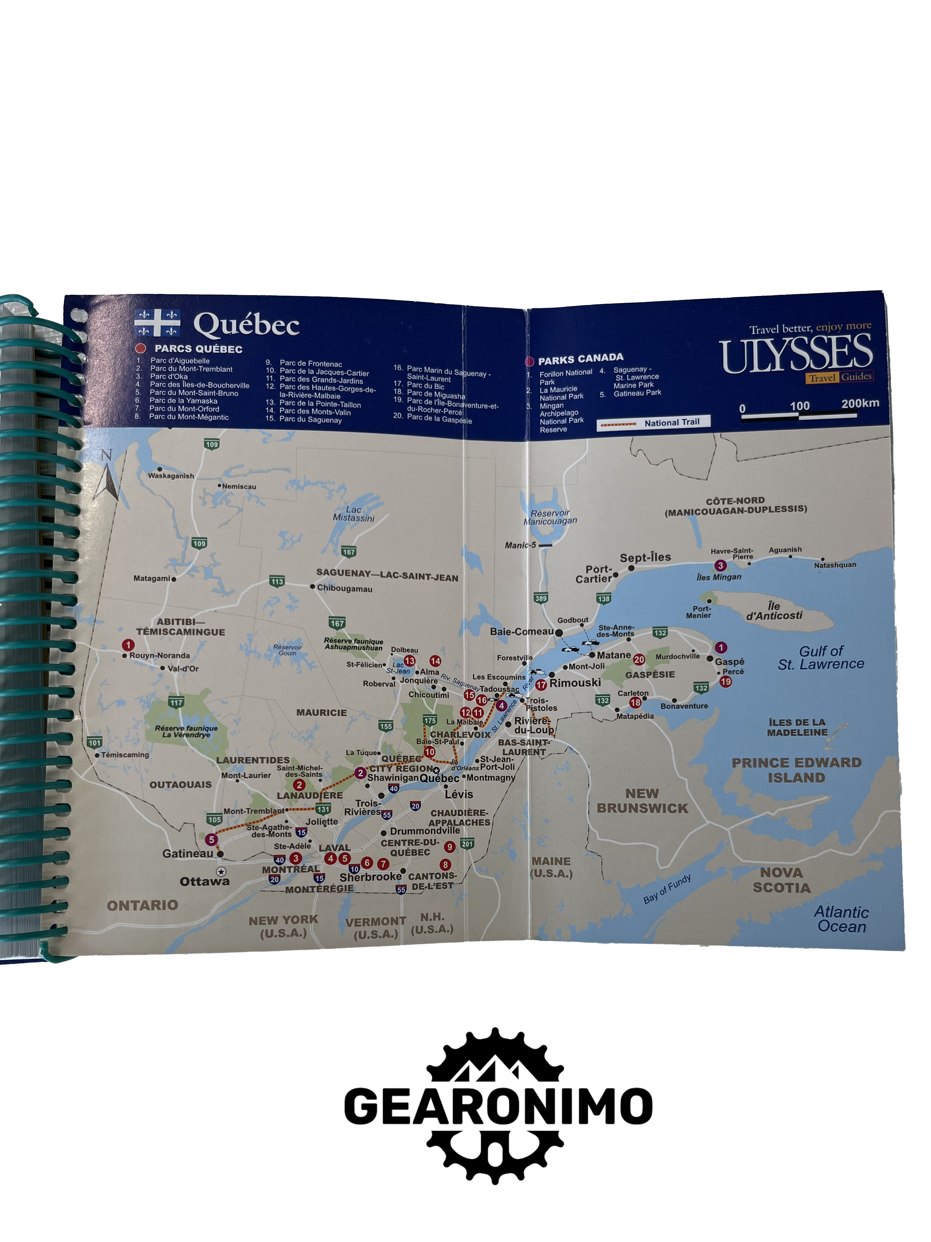 Quebec Hiking Book