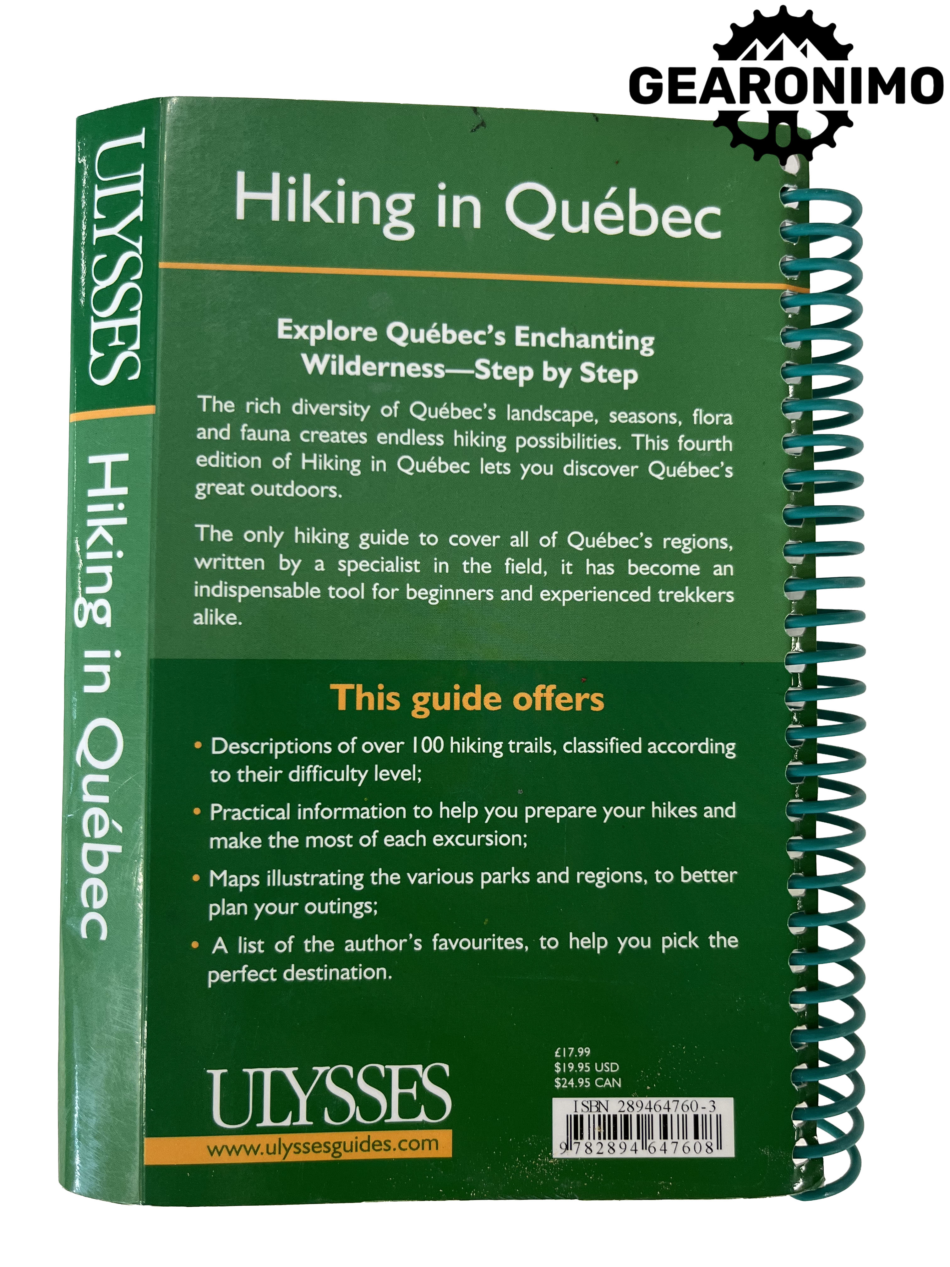 Quebec Hiking Book