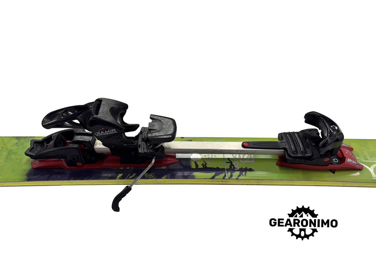 Salomon Labs with Diam Freeride Frame Bindings - 190cm