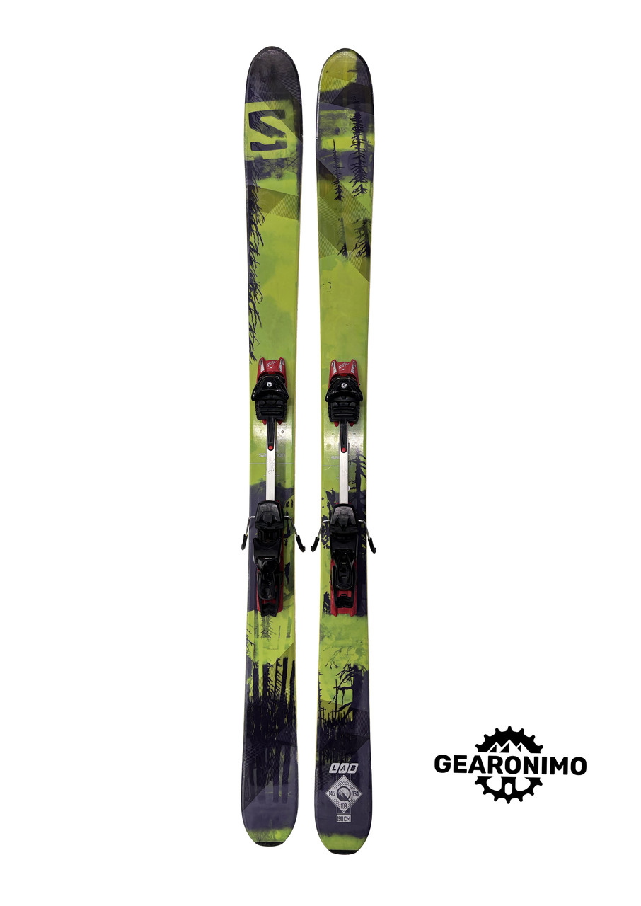 Salomon Labs with Diam Freeride Frame Bindings - 190cm