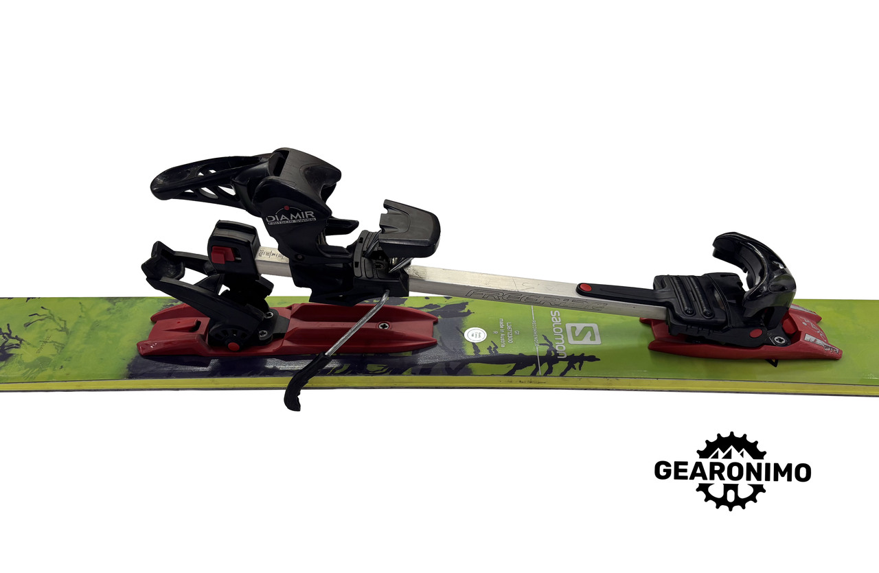 Salomon Labs with Diam Freeride Frame Bindings - 190cm