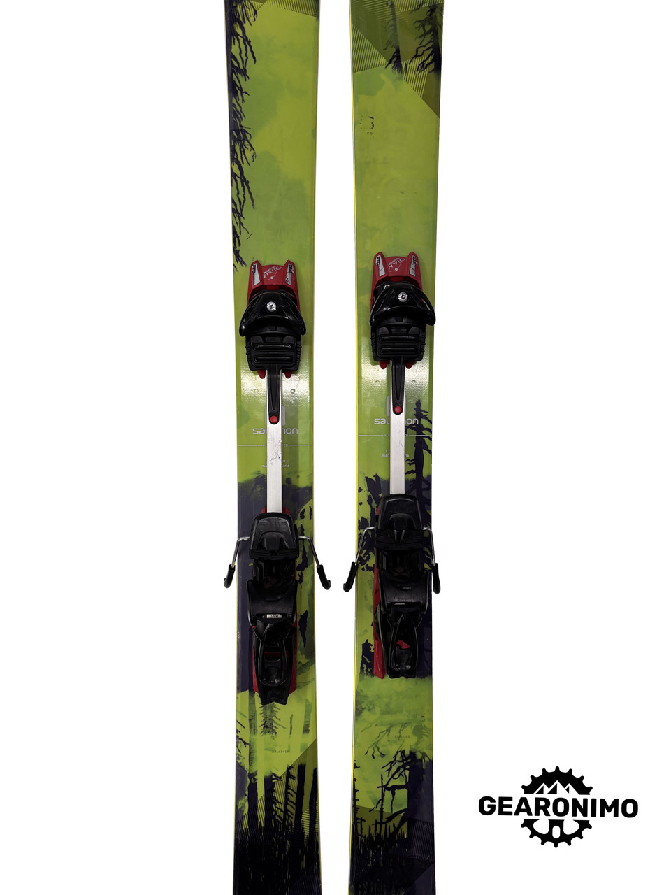 Salomon Labs with Diam Freeride Frame Bindings - 190cm