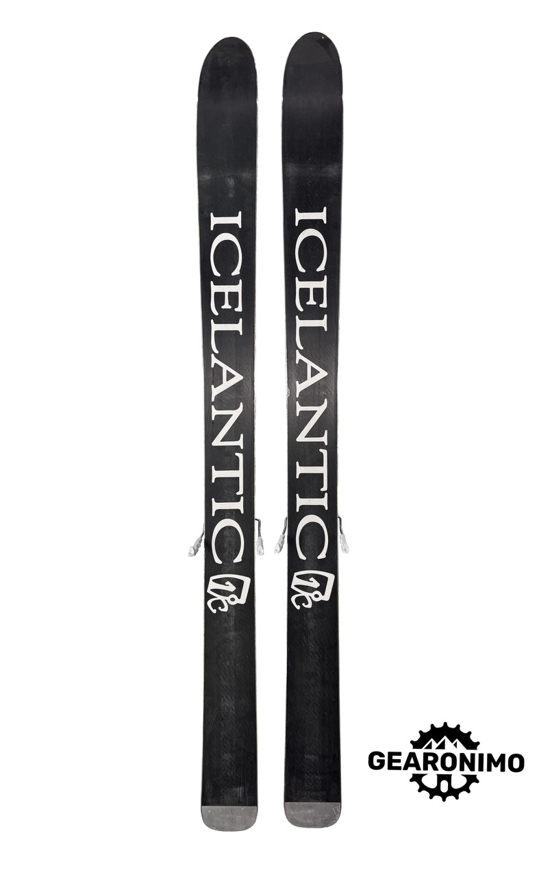 Icelandic Seeker Skis with Salomon Guardian 16 Frame Bindings - 180cm