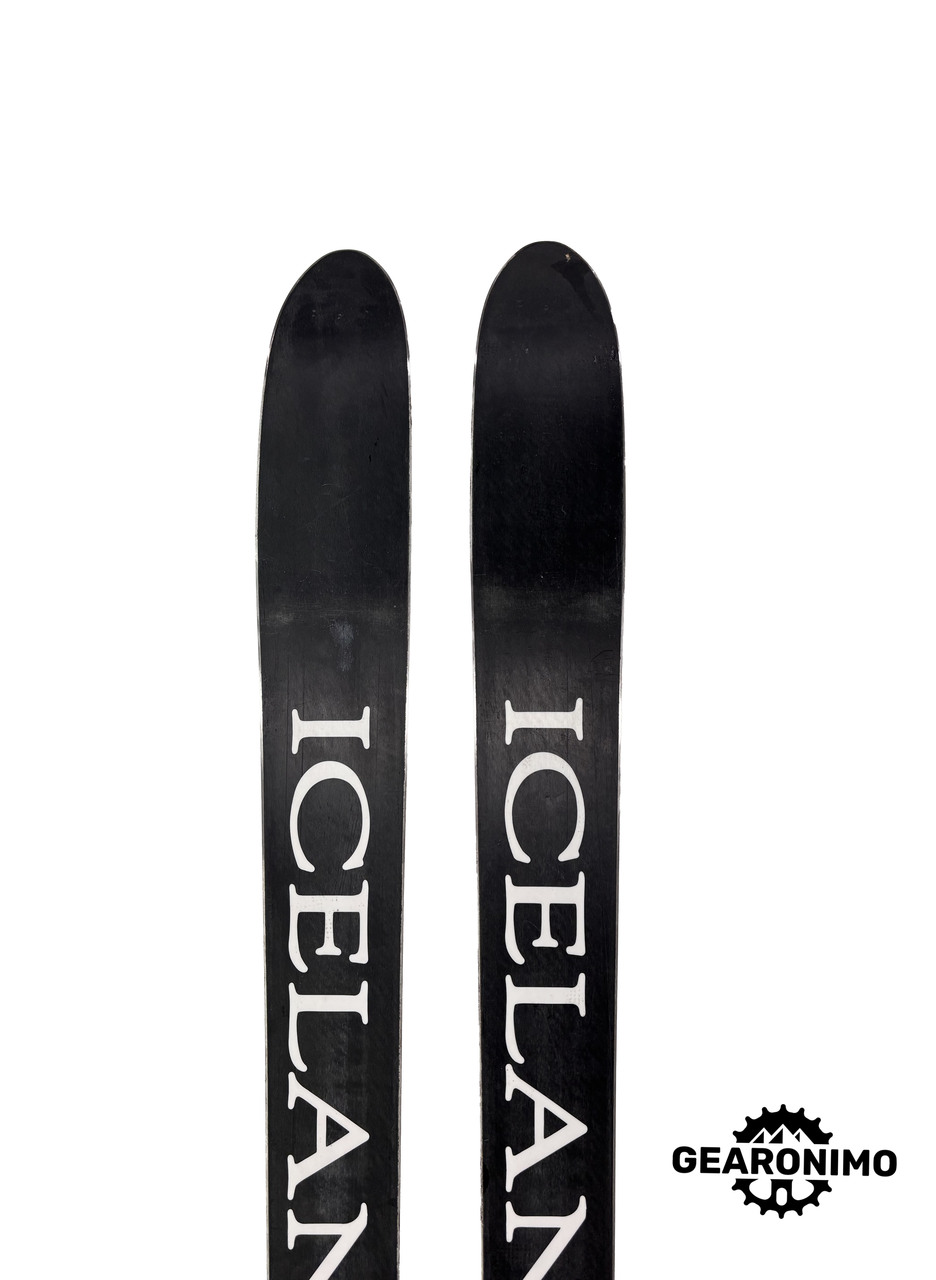 Icelandic Seeker Skis with Salomon Guardian 16 Frame Bindings - 180cm