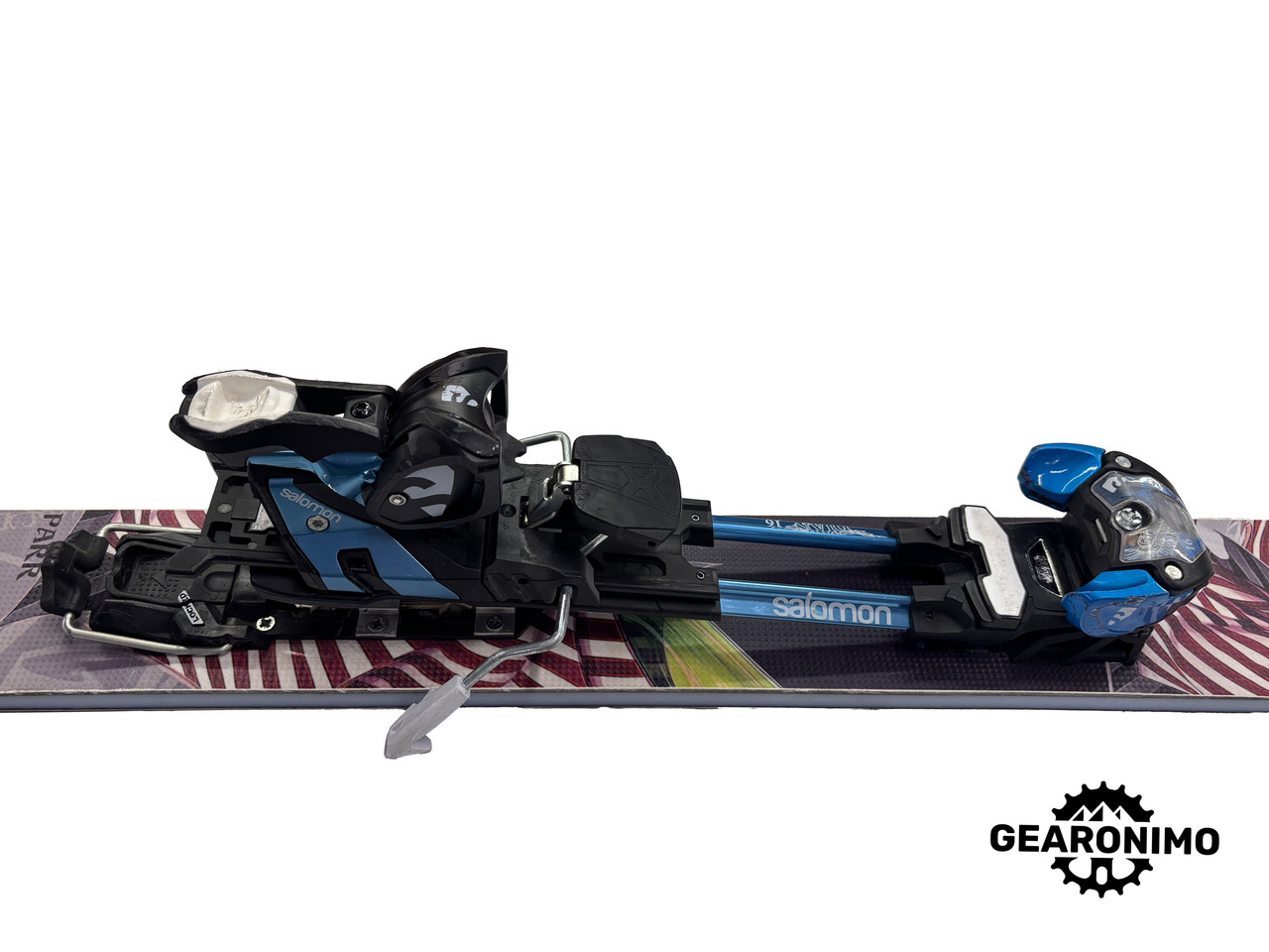 Icelandic Seeker Skis with Salomon Guardian 16 Frame Bindings - 180cm
