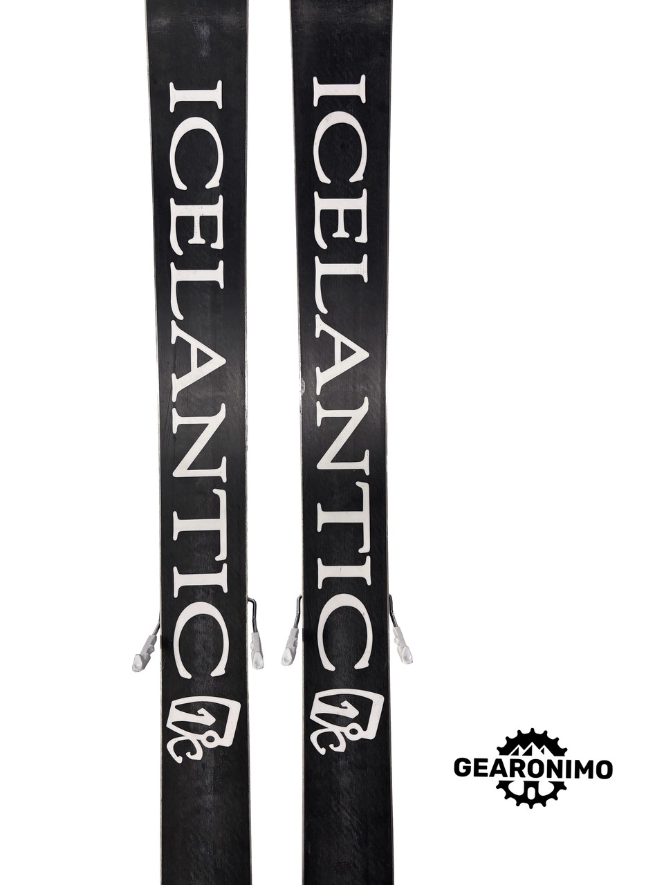 Icelandic Seeker Skis with Salomon Guardian 16 Frame Bindings - 180cm