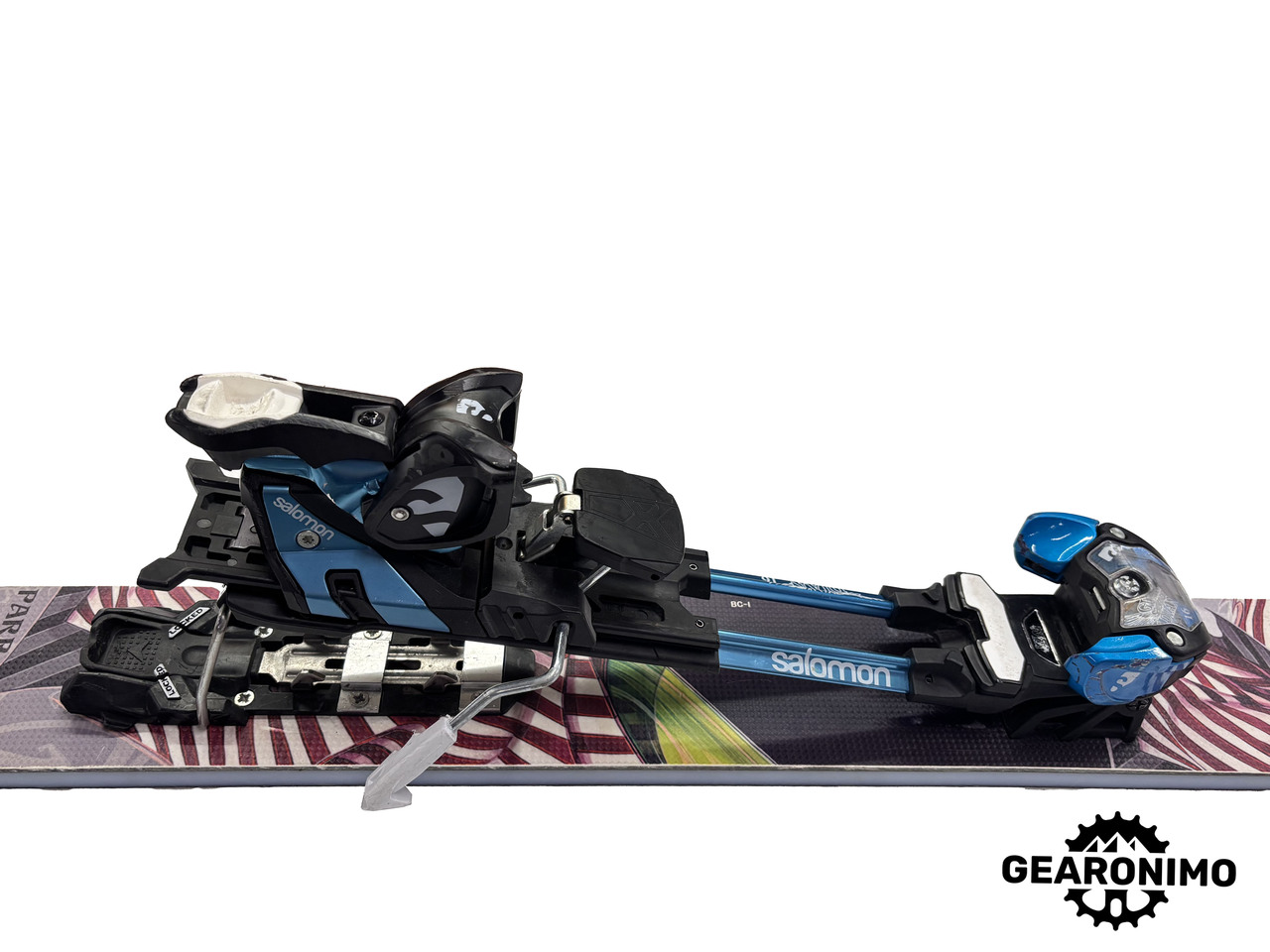 Icelandic Seeker Skis with Salomon Guardian 16 Frame Bindings - 180cm