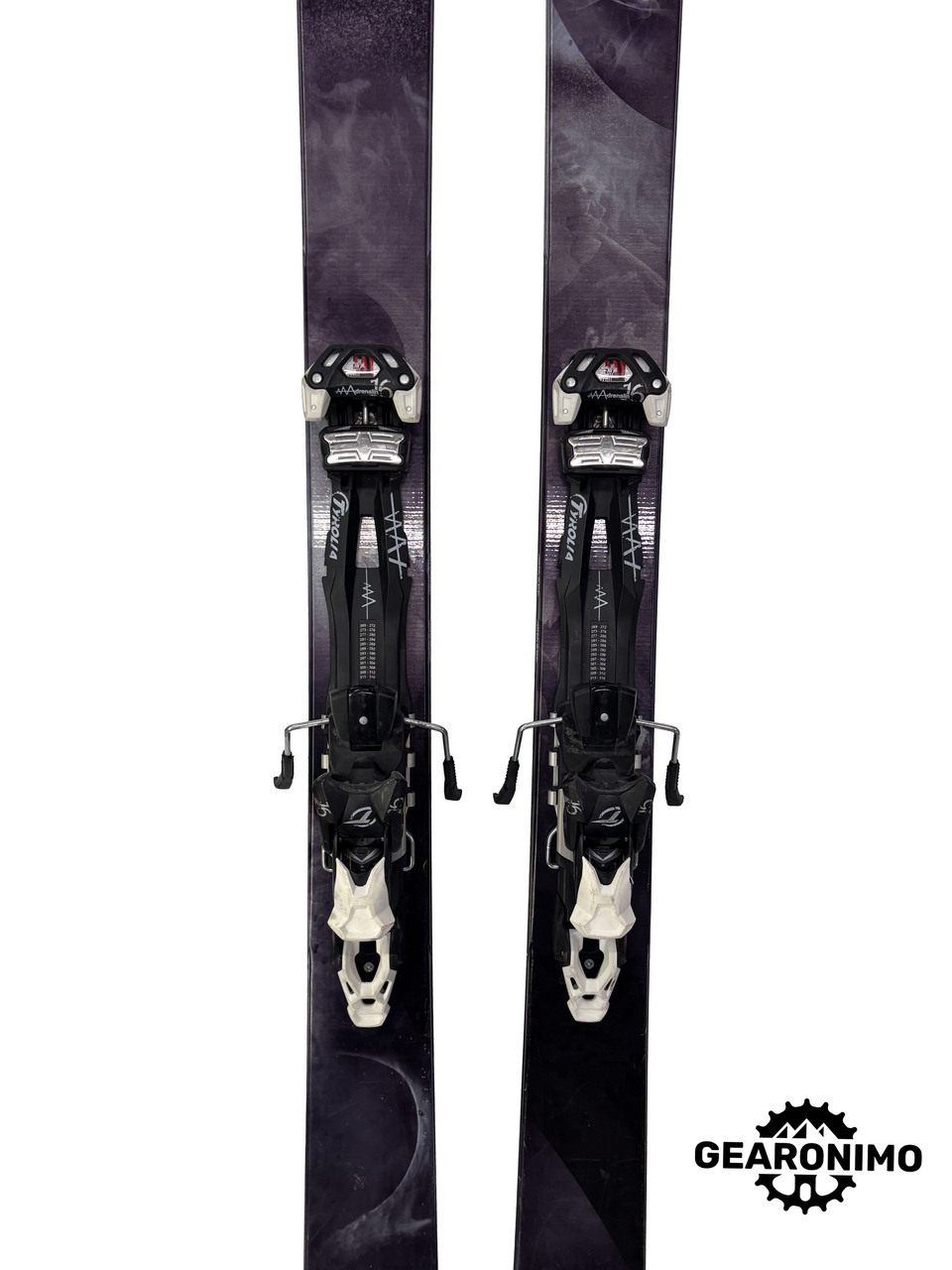 Armada Invictus 108 TI ski With Tyrola Adrenaline Frame Bindings and skins - 188cm