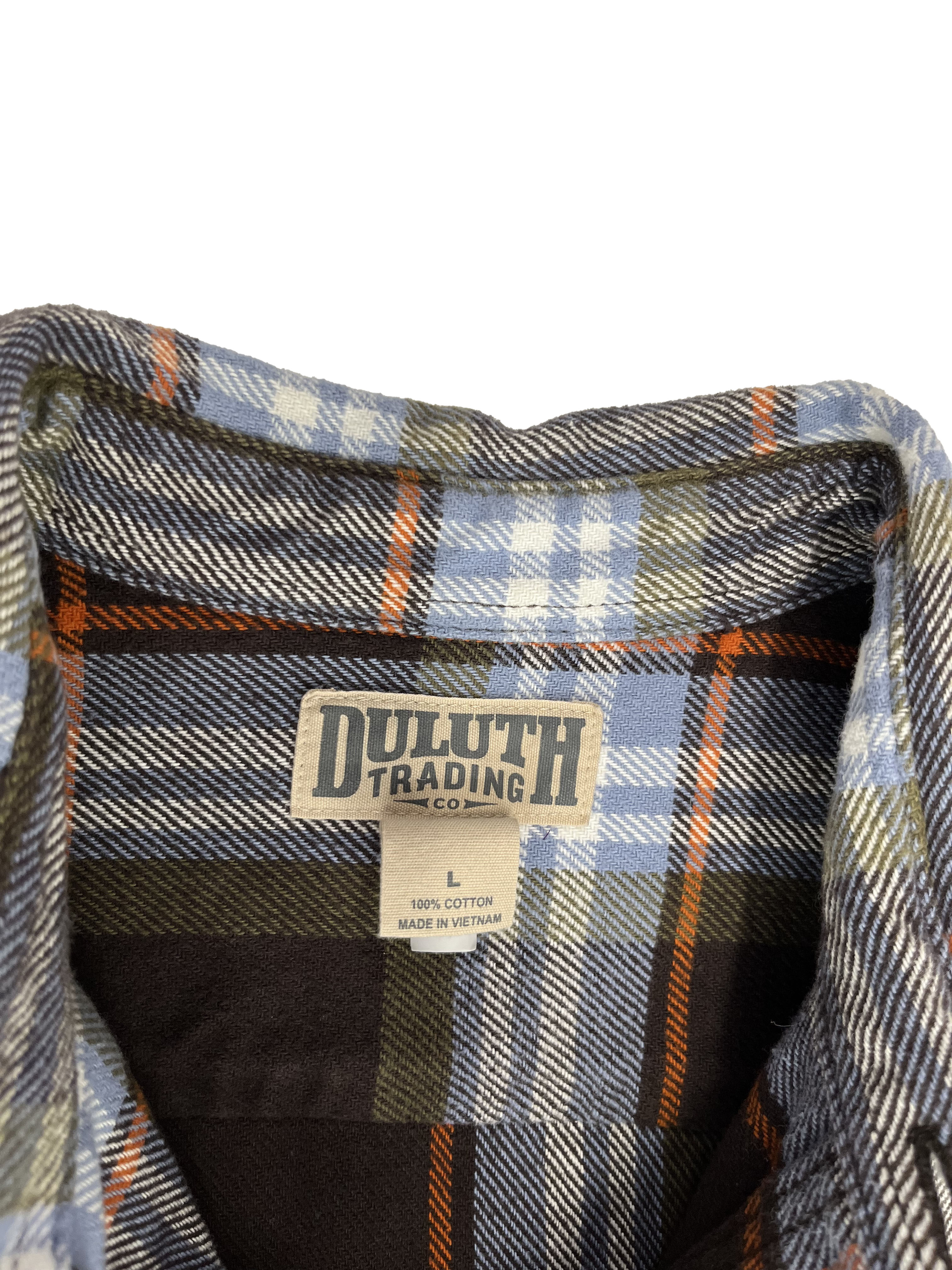 Duluth Button Up Flannel - Men L
