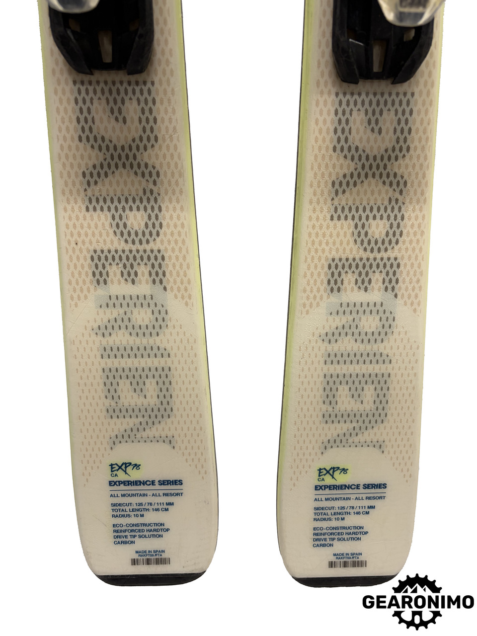 Rossignol Experience 78 C Skis ​With Look Xpress 10 Bindings 2023 (Multiple Sizes)