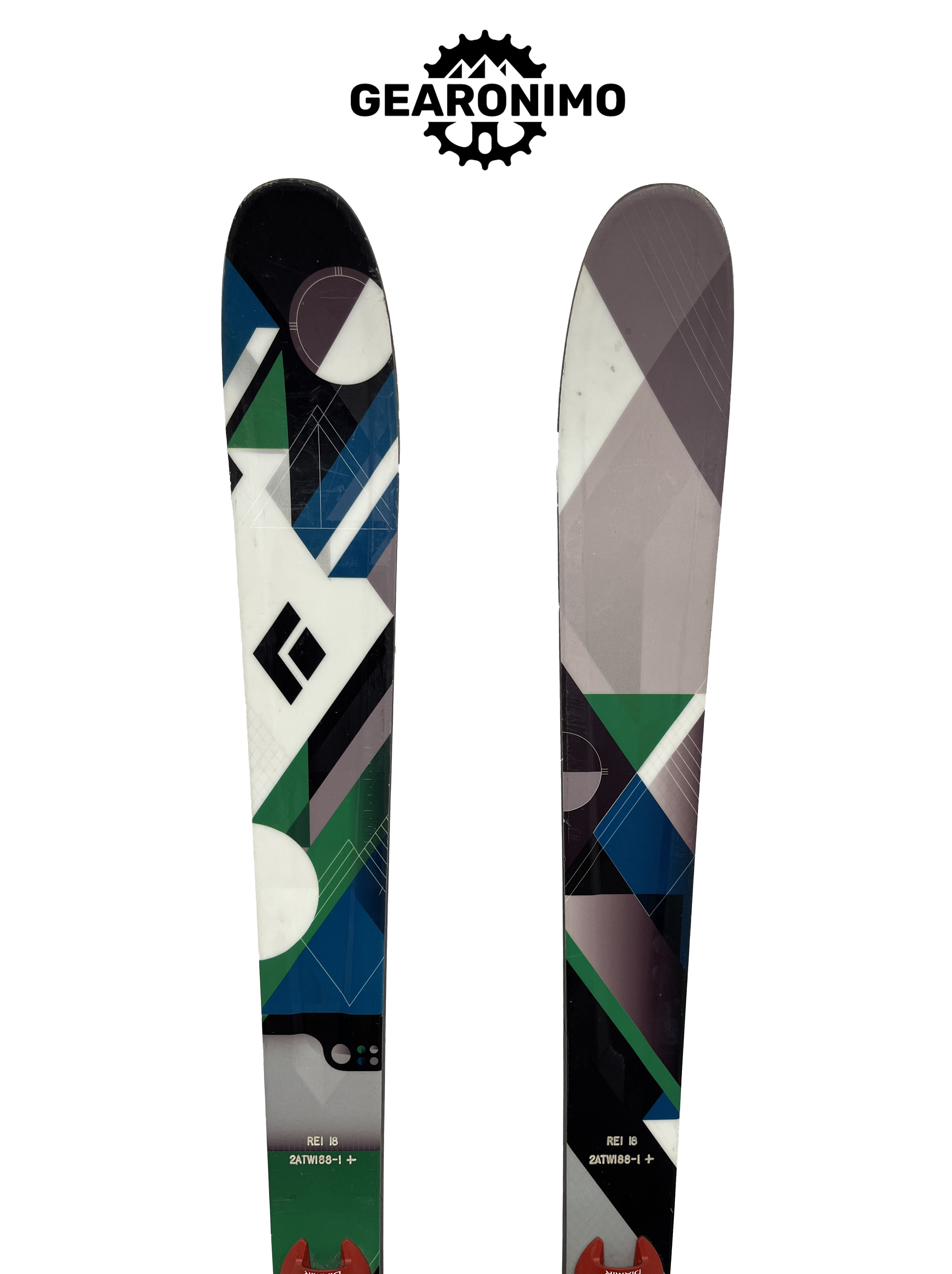 Black Diamond Warrant 95 With Fritschi Diamir Freeride Pro Bindings -188cm