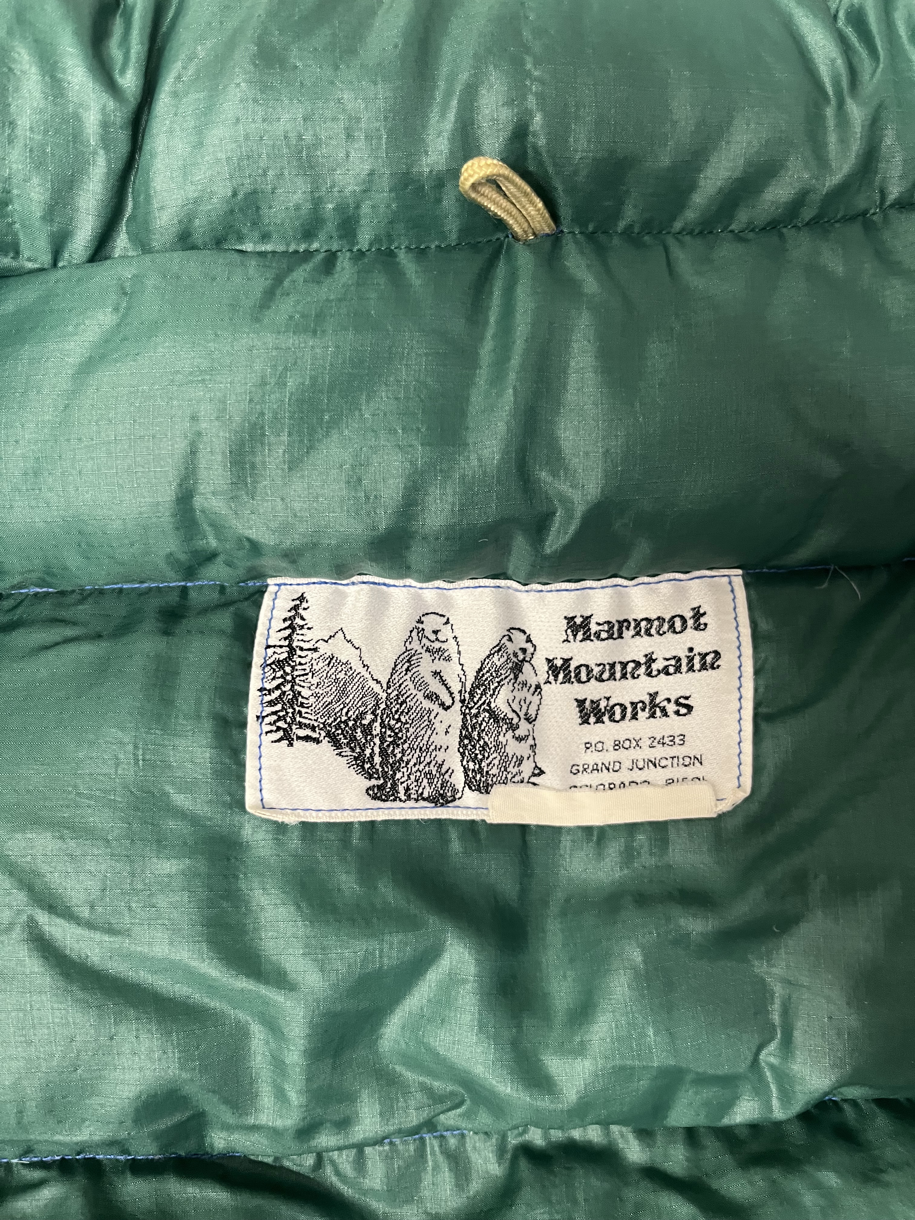 Vintage Marmot Down Jacket - (fits like a Med/LG)