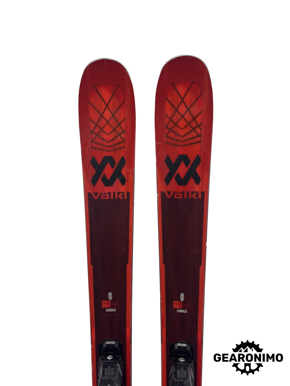 Volkl M6 Mantra  96 w/ Salomon M11 Bindings -  163cm