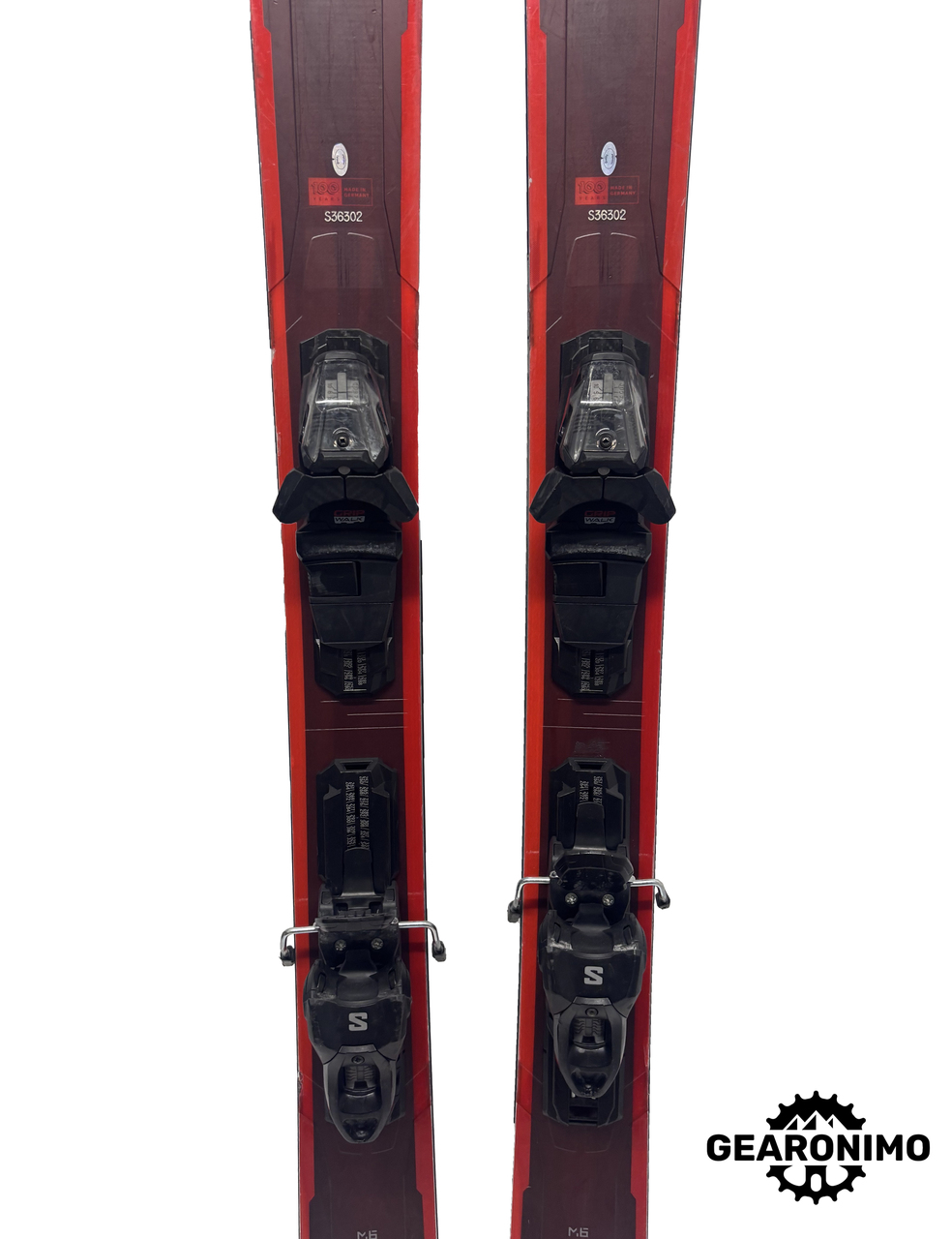 Volkl M6 Mantra  96 w/ Salomon M11 Bindings -  163cm