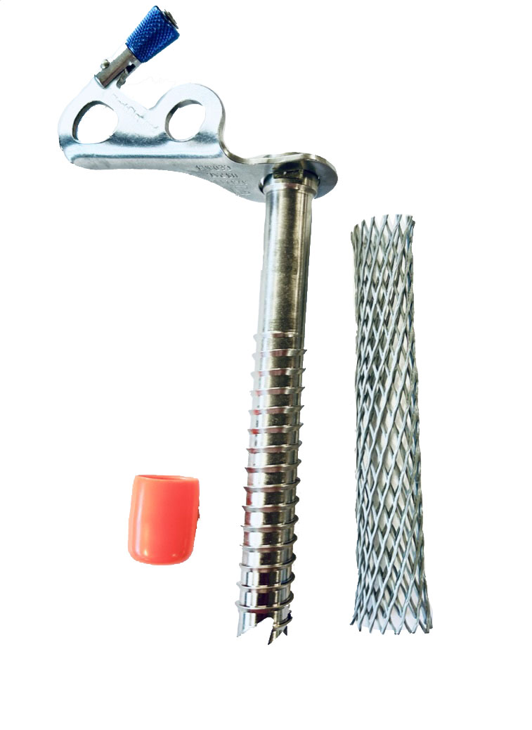 Black Diamond Express Ice Screws blue (16cm)