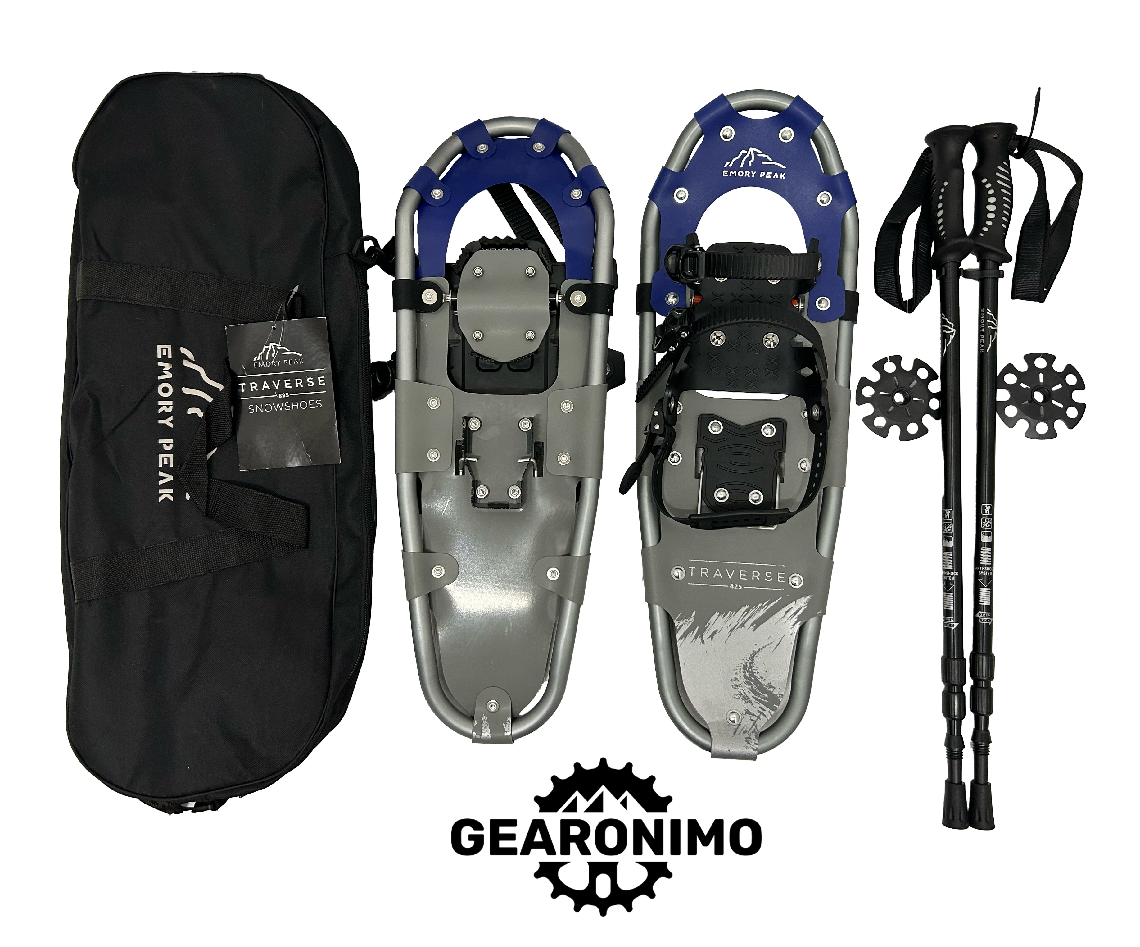 Emory Peak Traverse 825 Snowshoes with Poles