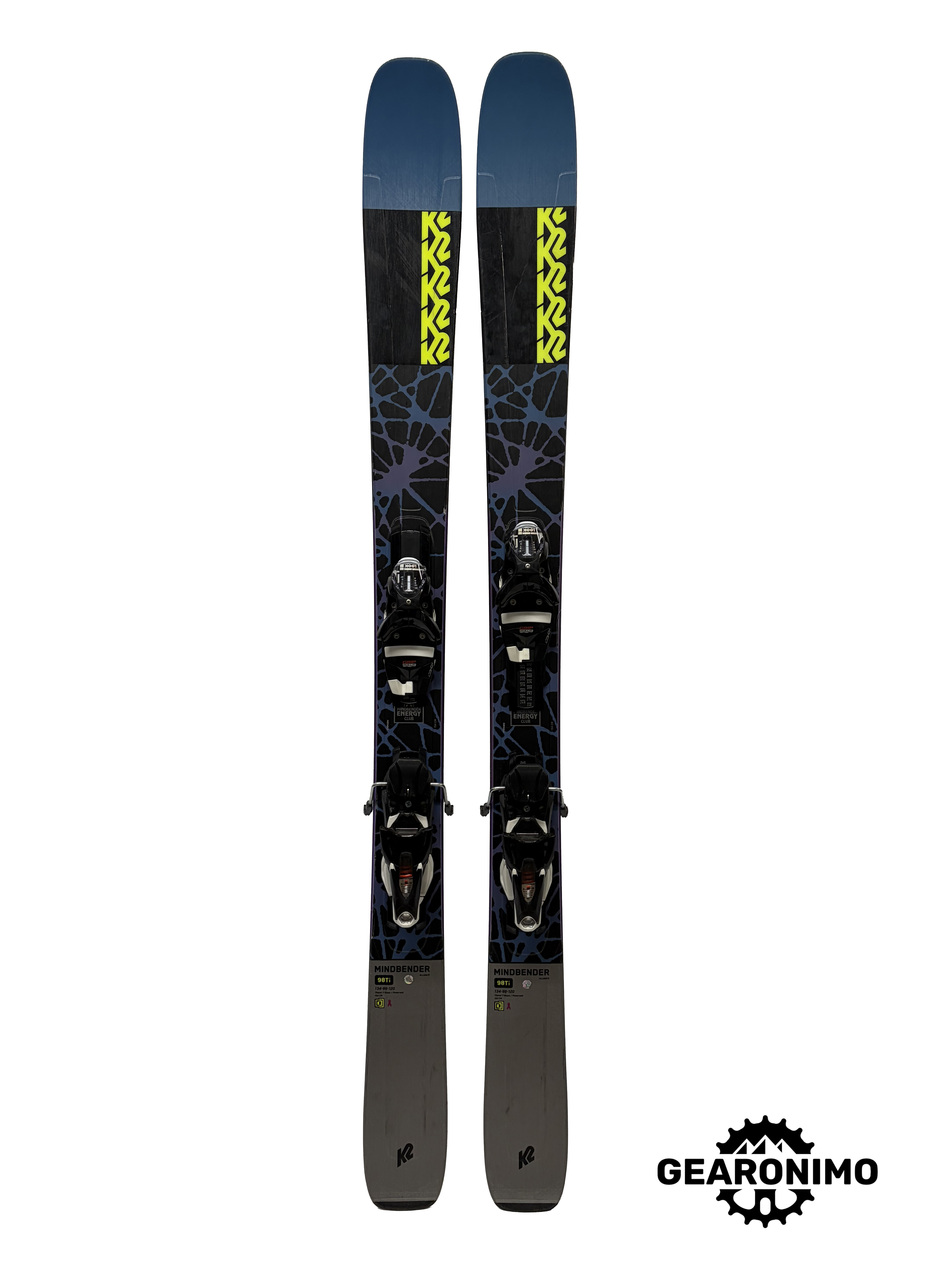 K2 Mind Bender 98ti Skis With Look SPX 12 Bindings - 154cm