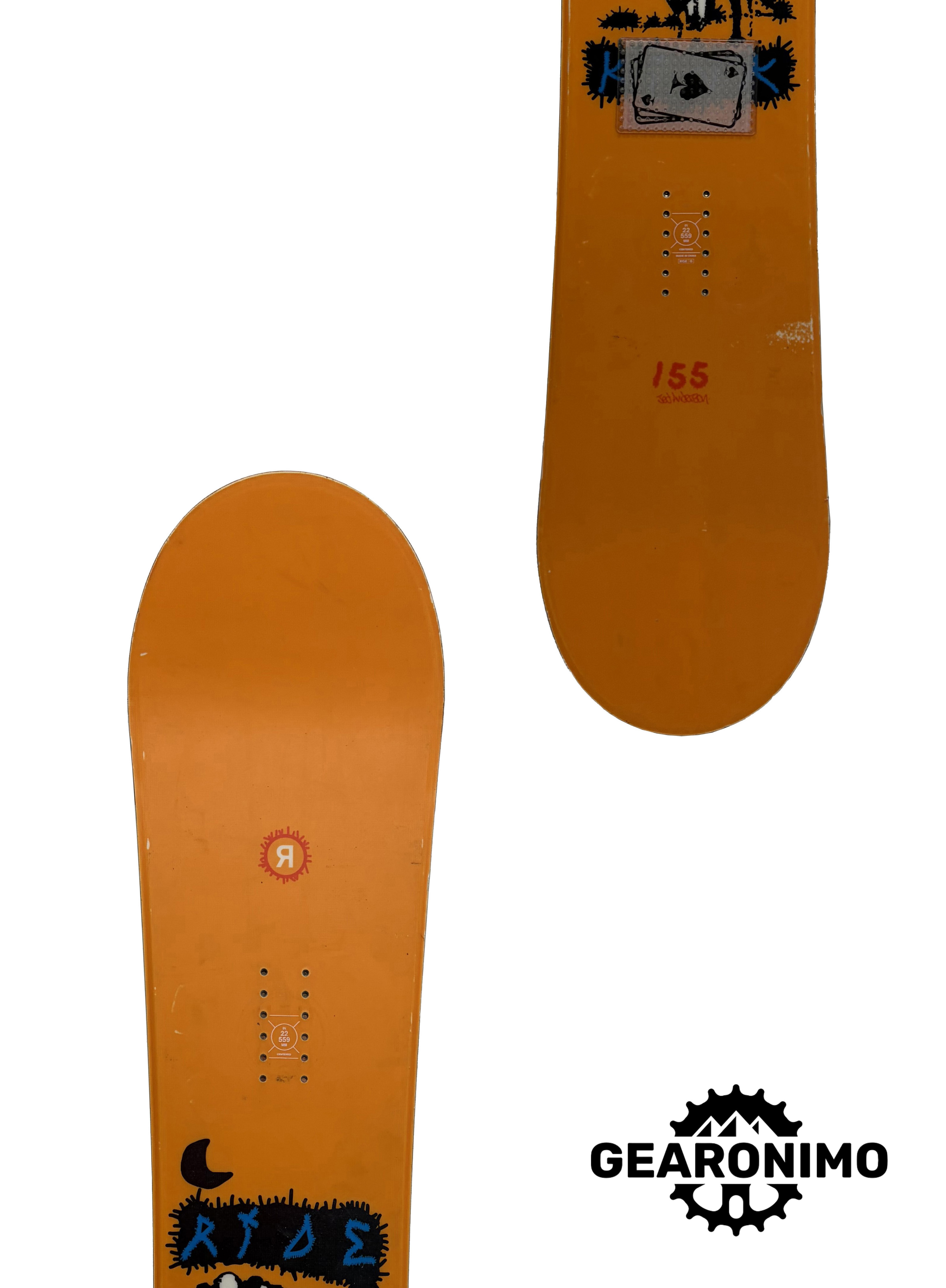 Ride Kink Jed Anderson Snowboard - 155cm