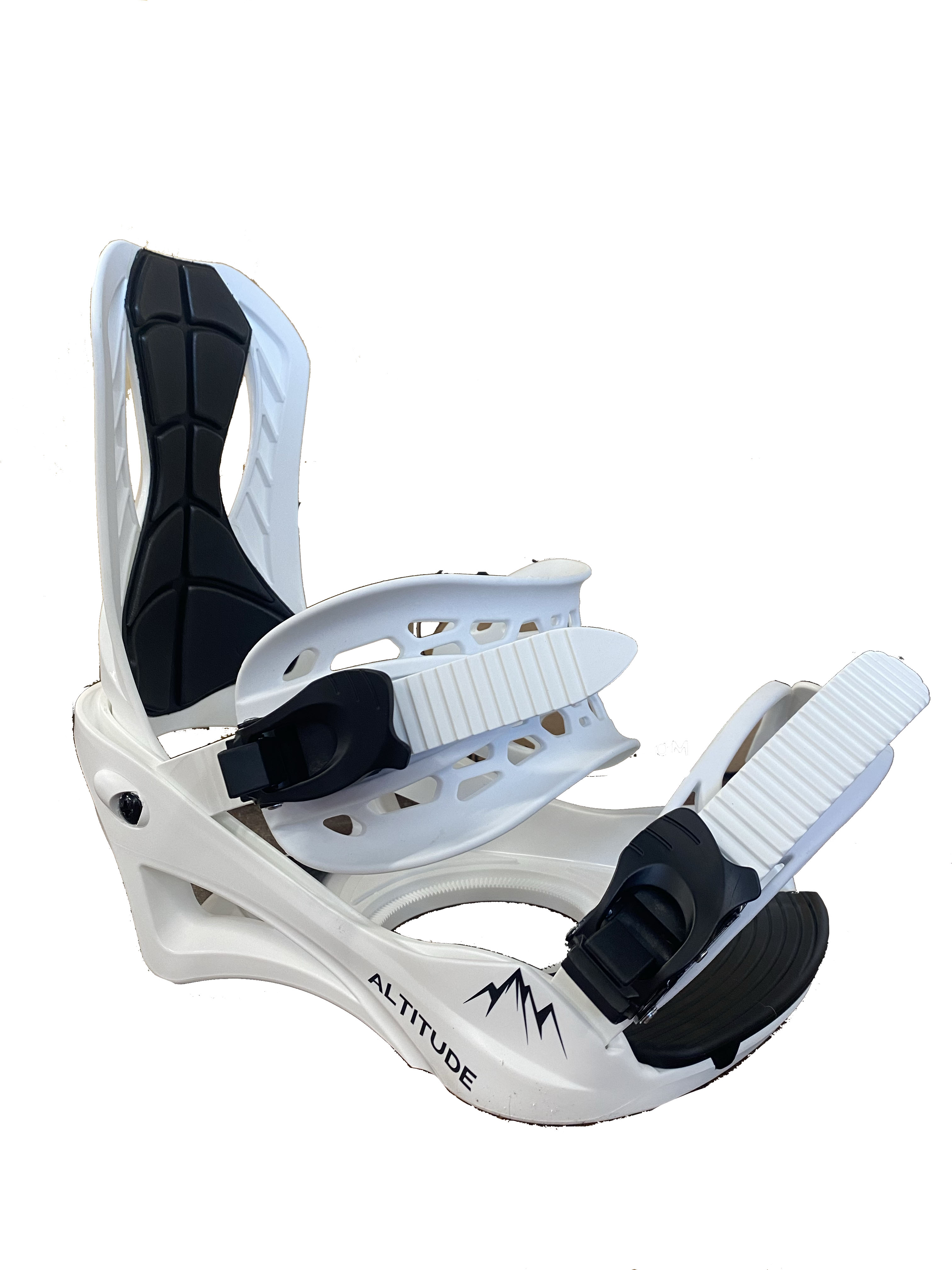Altitude Boardwerx Snowboard  Bindings - LG/XL (White)