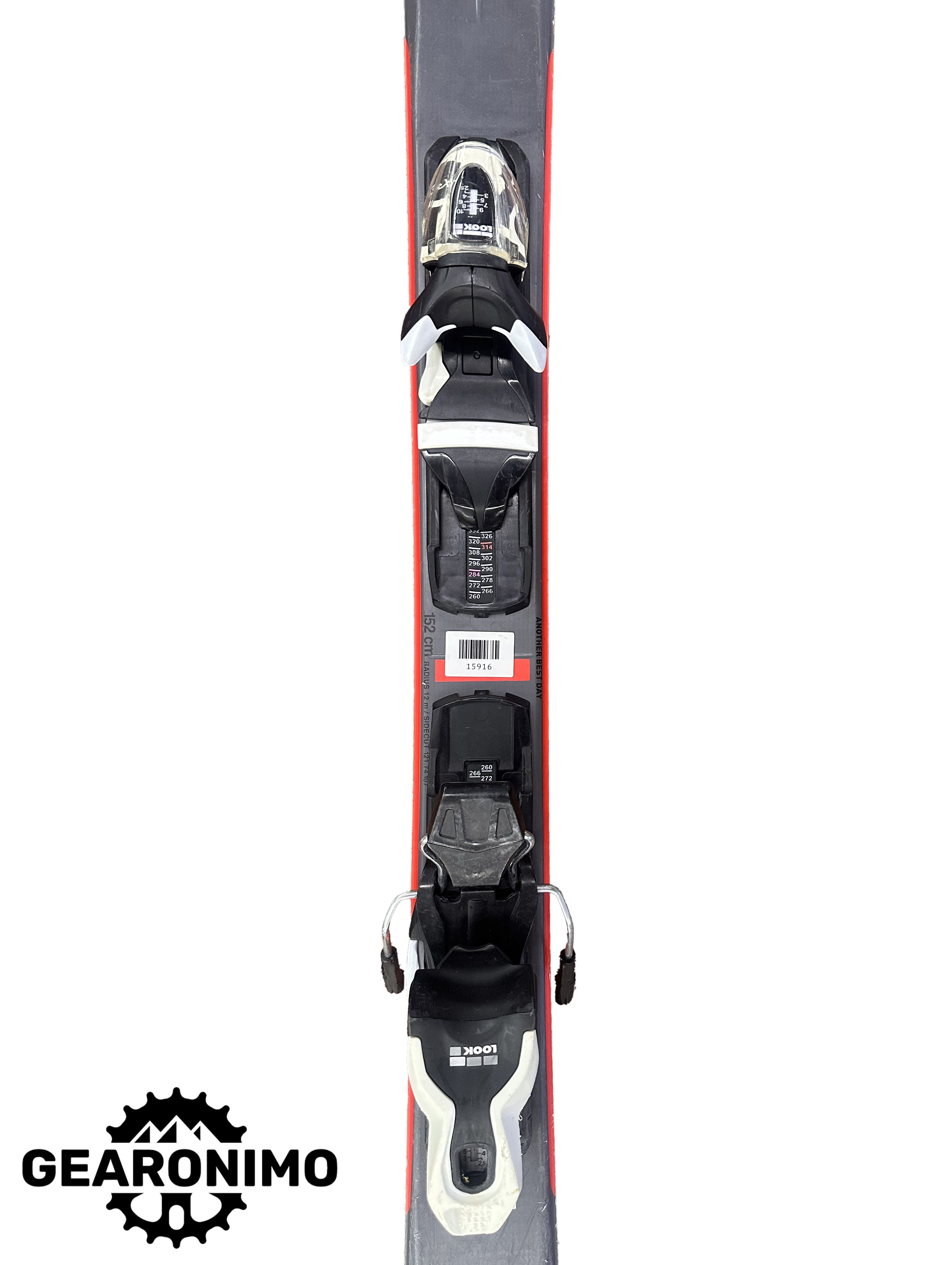 Rossignol Exp 74 with Look Xpress 10 NON-GripWalk Bindings (Multiple Sizes)