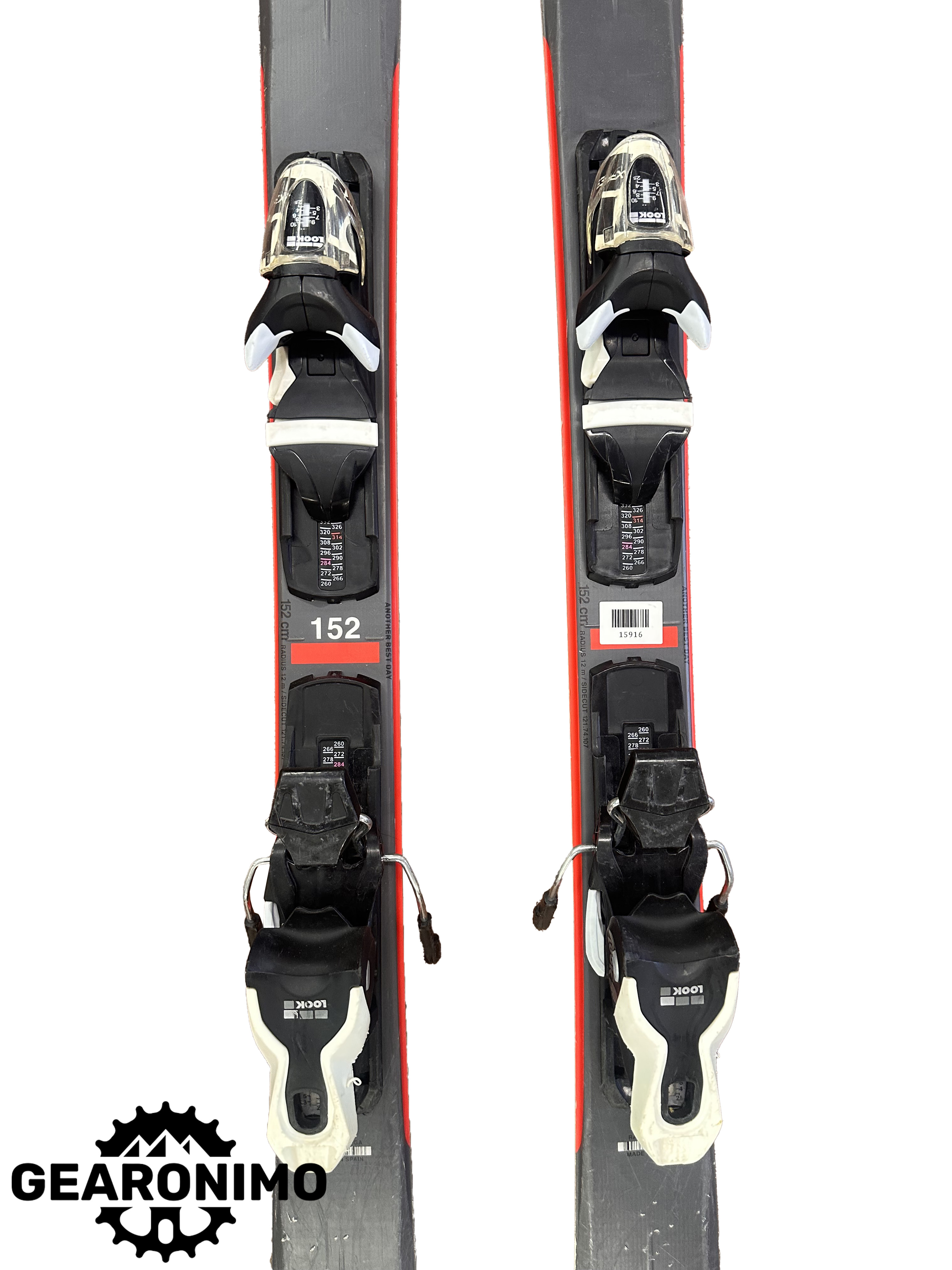 Rossignol Exp 74 with Look Xpress 10 NON-GripWalk Bindings (Multiple Sizes)